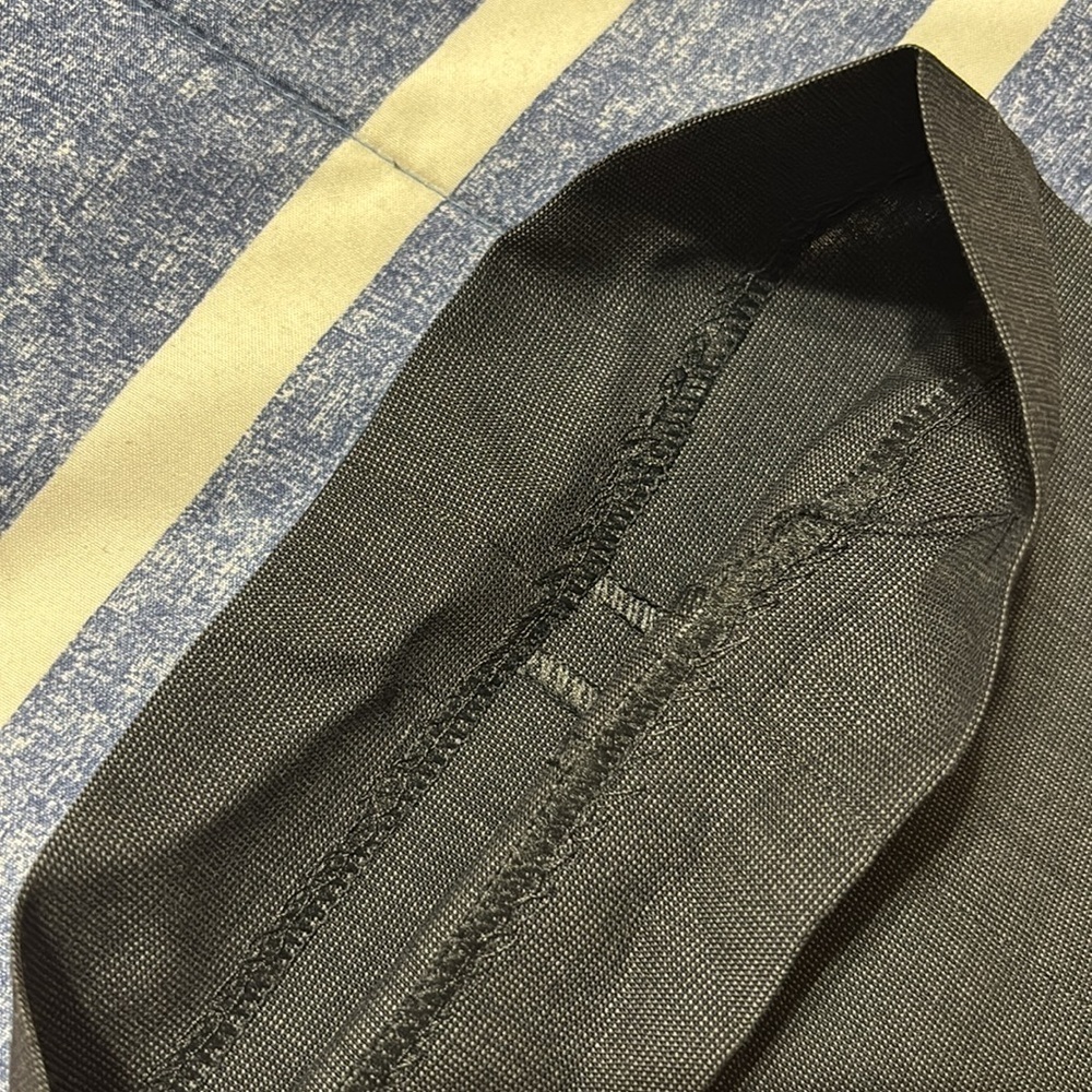 Bar III Slim Fit  Charcoal Wool Dress Pants NWT 38W 32L - Picture 14 of 15